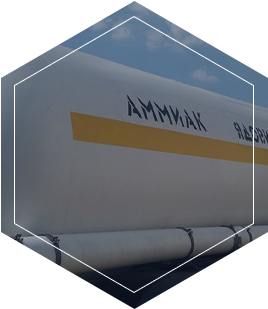 Liquid ammonia for technical use